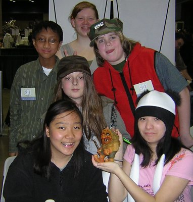 Torvald and Middle School Students