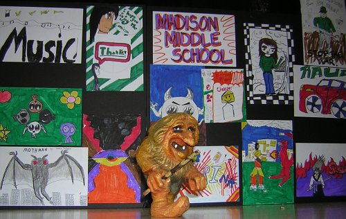 Torvald and Madison Middle School Art