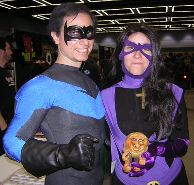 Torvald, Nightwing and Huntress