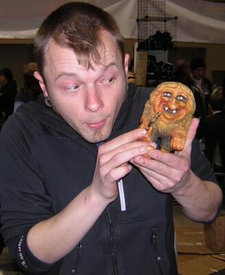 Torvald with Chris Yates