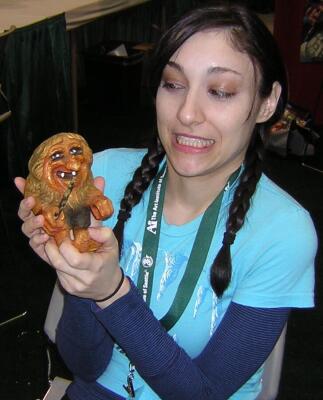 Torvald with Chrissie Zullo