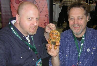 Torvald with Cully Hamner & Mark Chiarello