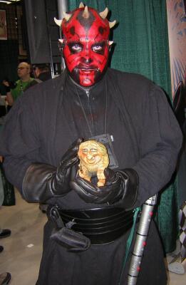 Torvald with Darth Maul