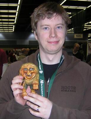 Torvald with Garry Brown