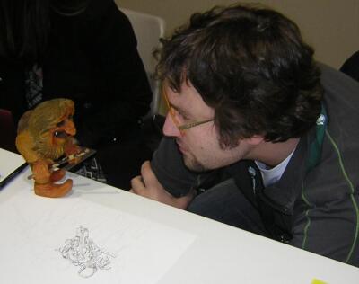 Torvald with Isaac Hannaford