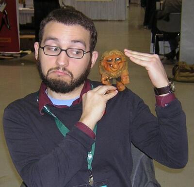 Torvald with Joe Quinones