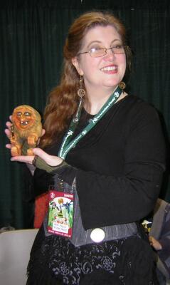 Torvald with Kaja Foglio
