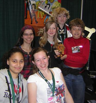 Torvald with Madison/Aki Kurose Middle School Students