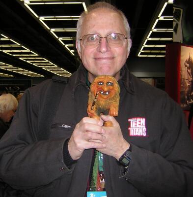 Torvald with Marv Wolfman