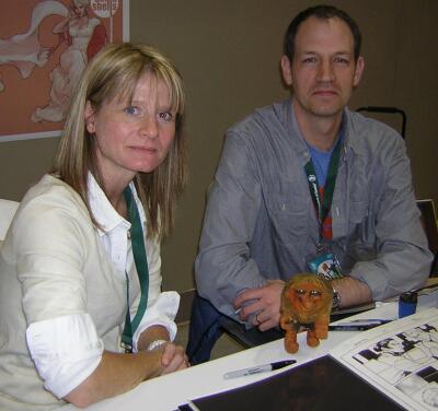 Torvald with Rachel & Terry Dodson