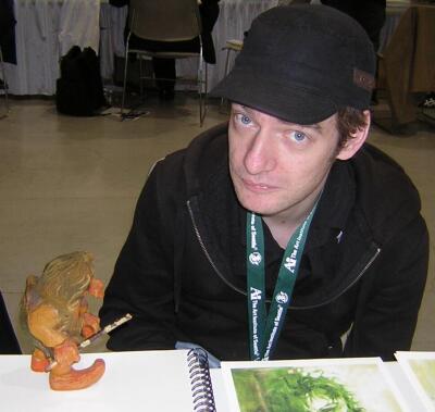 Torvald with Ray Fawkes