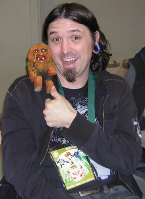 Torvald with Rich Werner