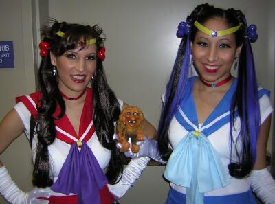 Torvald with Sailor Moon
