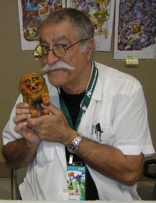 Torvald with Sergio Aragones