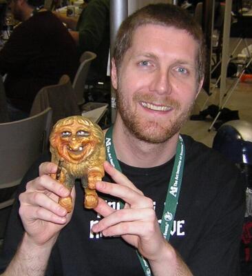 Torvald with Trevor Kellogg