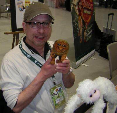 Torvald with Wade Busby